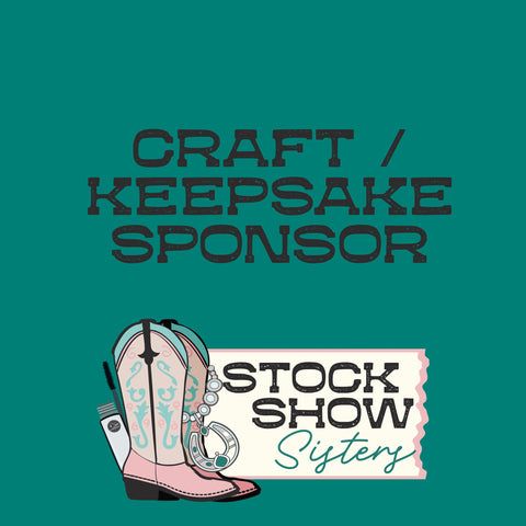 Craft / Keepsake Sponsor